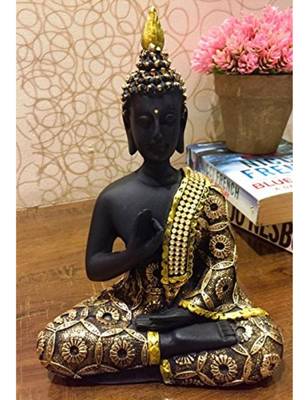 Karigaari India Royal Buddha Showpiece in Gold I Best for Home  I Best for Gifting 1