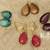 Royalty Pearls Colored Stone Adjustable Earrings