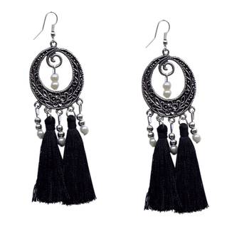 Black danglers-drops 1