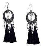 Black danglers-drops