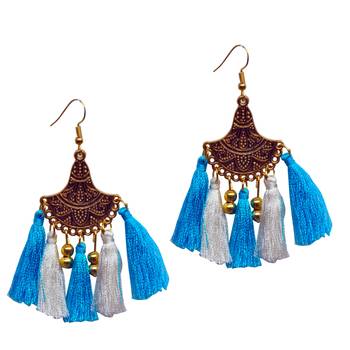 Blue danglers-drops 1