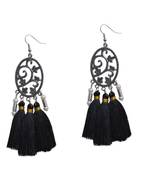 Black danglers-drops