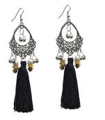 Black danglers-drops