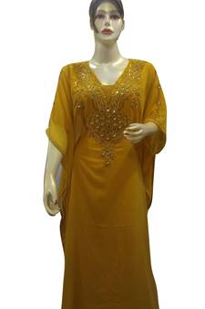 Beautiful Moroccan Islamic Wedding Gown Party Wear Gown For Women