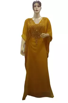 Beautiful Moroccan Islamic Wedding Gown Party Wear Gown For Women