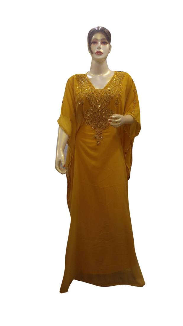 Beautiful Moroccan Islamic Wedding Gown Party Wear Gown For Women