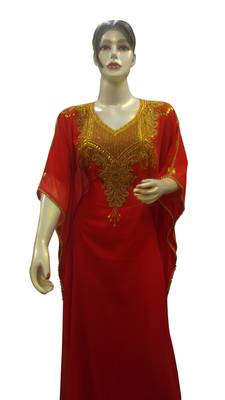 Morocan Arabic Islamic Kaftan Dress 1