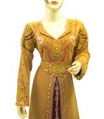 Modern Islamic Arabic Kaftan Dress For Weddin Gown Party Wear Dress