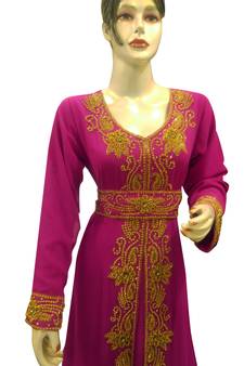 New Moroccan Arabic Islamic Party Wear Party Dress For Women
