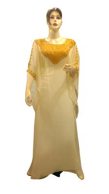 New Modern Moroccan Arabic Eid Kaftan Dress For Women Gown 3