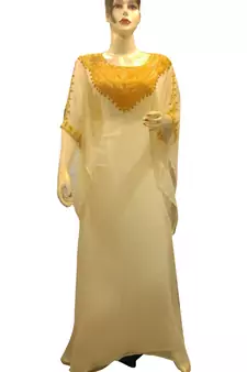 New Modern Moroccan Arabic Eid Kaftan Dress For Women Gown