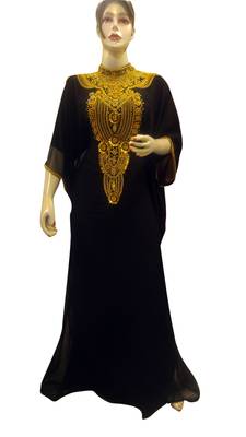Morocan Arabic Islamic Kaftan Dress 1