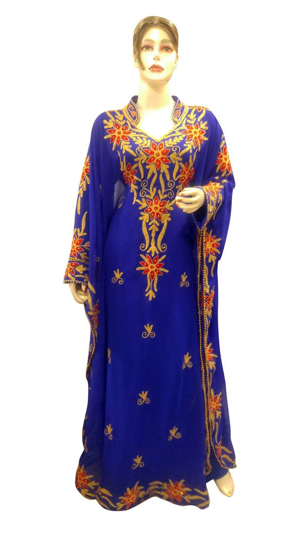 Modern Islamic Arabic Kaftan Dress For Weddin Gown Party Wear Dress