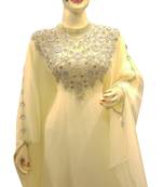 Eleagnt Modern Arabic Kaftan Dress For Women Wedding Gown