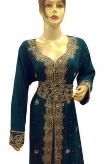 Morocan Arabic Islamic Kaftan Dress