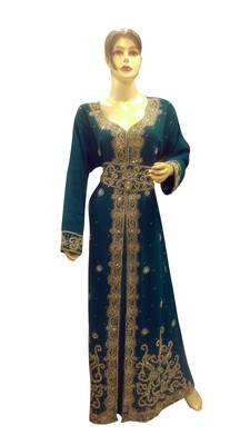 Morocan Arabic Islamic Kaftan Dress 2