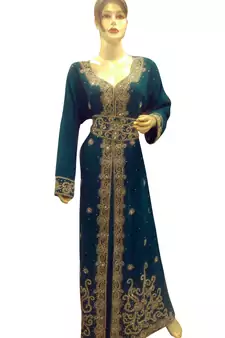 Morocan Arabic Islamic Kaftan Dress