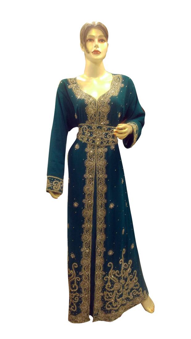 Morocan Arabic Islamic Kaftan Dress