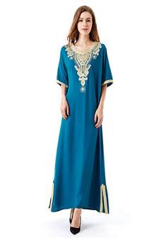 New Moroccan Arabic Islamic Party Wear Party Dress For Women