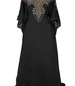 Royal Moroccan Beautiful Zari Work Jilbab Jalabiya Kaftan Dress