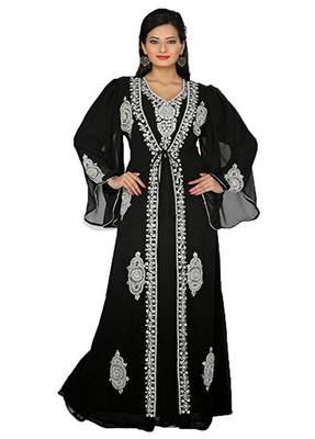 Modern Islamic Arabic Kaftan Dress For Weddin Gown Party Wear Dress 1