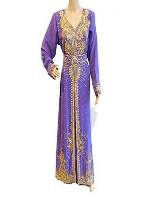 New Hand Embroidery Work By Al Mehraan Fashion For Women Gown 1