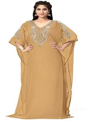 New Modern Moroccan Arabic Eid Kaftan Dress For Women Gown 1