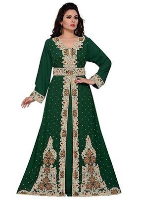 Modern Islamic Arabic Kaftan Dress For Weddin Gown Party Wear Dress 1