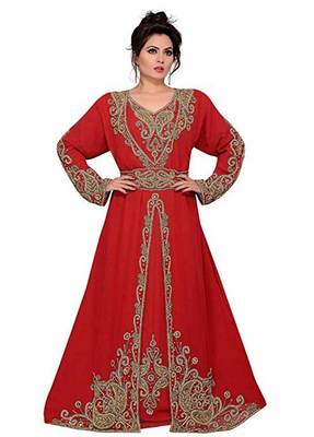  Moroccan Kaftan Islamic Moroccan Jalabiya Dress 1