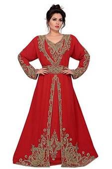  Moroccan Kaftan Islamic Moroccan Jalabiya Dress