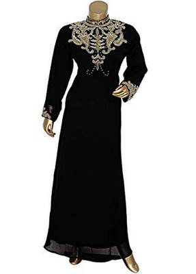  Moroccan Kaftan Islamic Moroccan Jalabiya Dress 1
