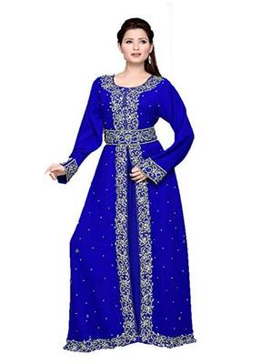 New Modern Moroccan Arabic Eid Kaftan Dress For Women Gown 1
