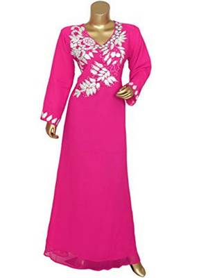 Morocan Arabic Islamic Kaftan Dress 1