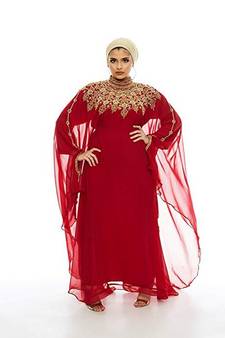 New Moroccan Arabic Islamic Party Wear Party Dress For Women