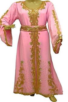 Beautiful Moroccan Islamic Wedding Gown Party Wear Gown For Women