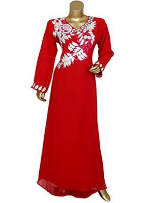 Modern Islamic Arabic Kaftan Dress For Weddin Gown Party Wear Dress 1