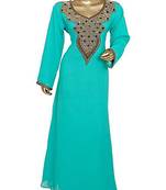 Gandura Moroccan Arabic Traditional Party Thobe Kaftan