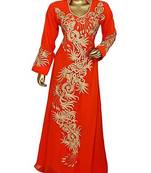 Beautiful Moroccan Islamic Wedding Gown Party Wear Gown For Women