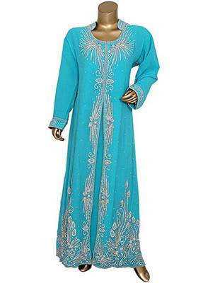 Morocan Arabic Islamic Kaftan Dress 1