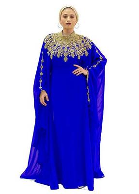 Modern Islamic Arabic Kaftan Dress For Weddin Gown Party Wear Dress 1