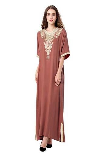 New Moroccan Arabic Islamic Party Wear Party Dress For Women