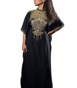 Eleagnt Modern Arabic Kaftan Dress For Women Wedding Gown