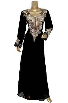 Beautiful Moroccan Islamic Wedding Gown Party Wear Gown For Women