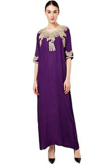 Gandura Moroccan Arabic Traditional Party Thobe Kaftan