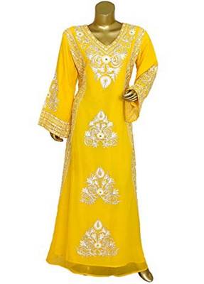 Modern Islamic Arabic Kaftan Dress For Weddin Gown Party Wear Dress 1