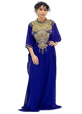  Moroccan Kaftan Islamic Moroccan Jalabiya Dress 1