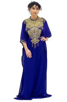  Moroccan Kaftan Islamic Moroccan Jalabiya Dress