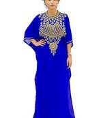 Eleagnt Modern Arabic Kaftan Dress For Women Wedding Gown