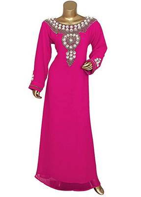 Morocan Arabic Islamic Kaftan Dress 1