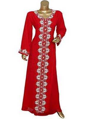 Modern Islamic Arabic Kaftan Dress For Weddin Gown Party Wear Dress 1